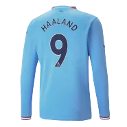 Manchester City HAALAND #9 Long Sleeve Home Jersey 2022/23 - goaljerseys