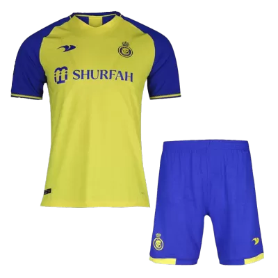 Al Nassr Home Jersey Kit 2022/23 (Jersey+Shorts) - gojersey