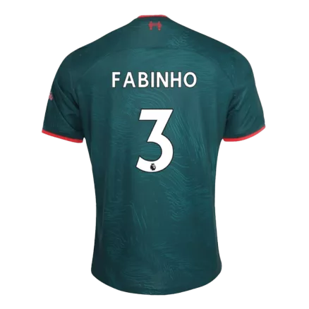 Liverpool FABINHO #3 Third Away Jersey Authentic 2022/23 - gojerseys
