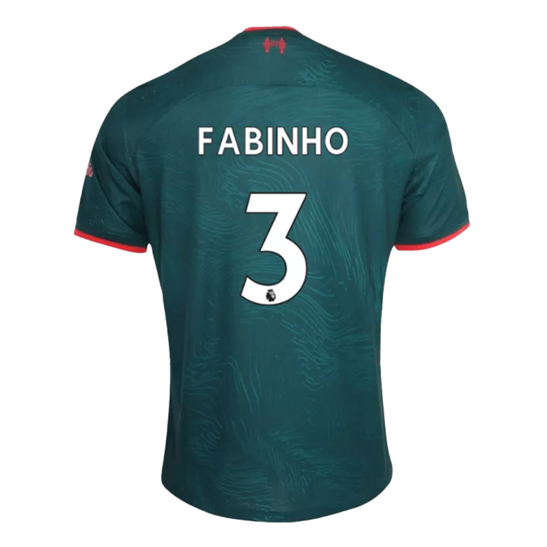 Liverpool FABINHO #3 Third Away Jersey Authentic 2022/23 - gojersey