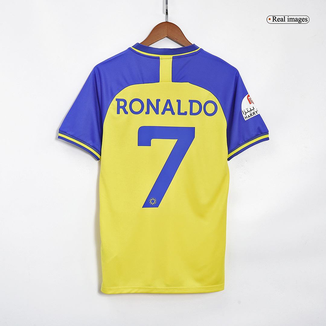 Al Nassr Saudi Club 22/23 Men Home Jersey Ronaldo 7 – Mitani Store LLC