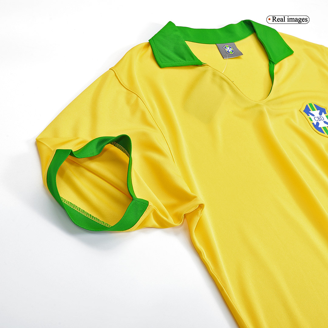 Brazil Ronaldo #20 Retro Jersey Home World Cup 1994