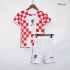 Croatia Home Jersey Kit 2022 Kids(Jersey+Shorts) - goaljerseys