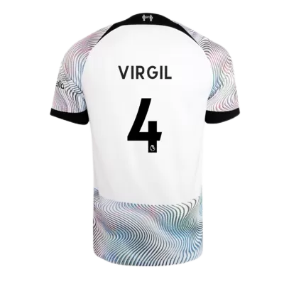 Liverpool VIRGIL #4 Away Jersey Authentic 2022/23 - gojersey