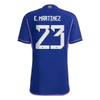 Argentina E. MARTINEZ #23 Away Jersey Authentic 2022 - goaljerseys