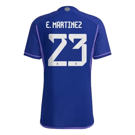 Argentina E. MARTINEZ #23 Away Jersey Authentic 2022 - gojersey