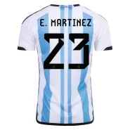Argentina E. MARTINEZ #23 Home Jersey 2022 - goaljerseys