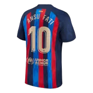 Barcelona ANSU FATI #10 Home Jersey 2022/23 - goaljerseys