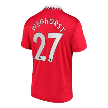 Manchester United WEGHORST #27 Home Jersey 2022/23 - gojerseys