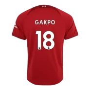 Liverpool GAKPO #18 Home Jersey 2022/23 - goaljerseys