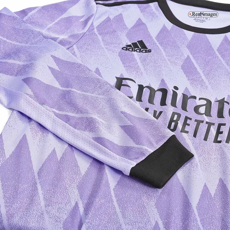 Real Madrid Away Jersey 2022/23 - Long Sleeve - gojersey