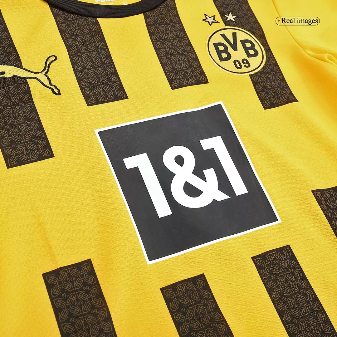 Borussia Dortmund Home Jersey Kit 2022/23 Kids(Jersey+Shorts) - goaljerseys