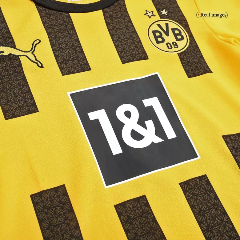Borussia Dortmund Home Jersey Kit 2022/23 Kids(Jersey+Shorts) - gojersey