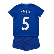 Chelsea ENZO #5 Home Jersey Kit 2022/23 Kids(Jersey+Shorts) - goaljerseys