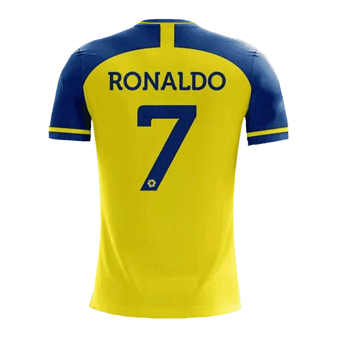 2023/24 Al Nassr Special Edition Yellow Player Version Jersey