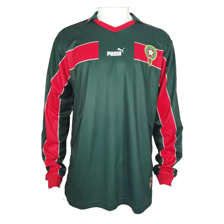 Morocco  Home Jersey Retro 1998 - Long Sleeve - gojersey