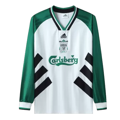 Liverpool Away Jersey Retro 93/95 - Long Sleeve - gojersey