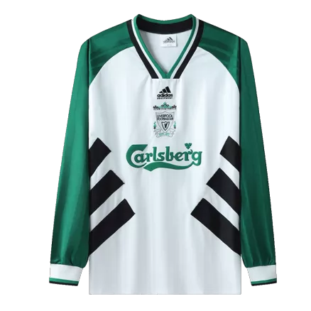 Liverpool Away Jersey Retro 93/95 - Long Sleeve - gojerseys