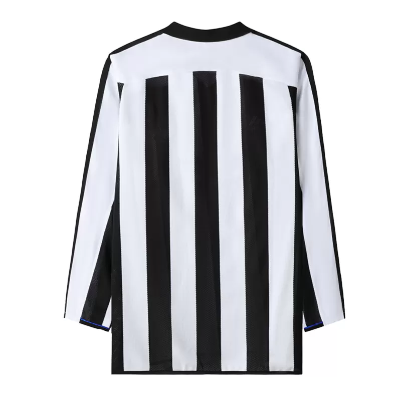Newcastle Home Jersey Retro 2003/04 - Long Sleeve with White&Black available at gogoalshop