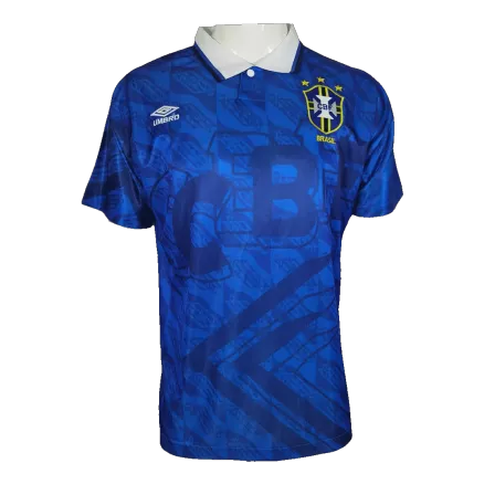 Brazil Away Jersey Retro 91/93 - gojerseys