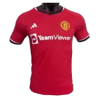 Manchester United Home Jersey Authentic 2023/24 - Concept - goaljerseys