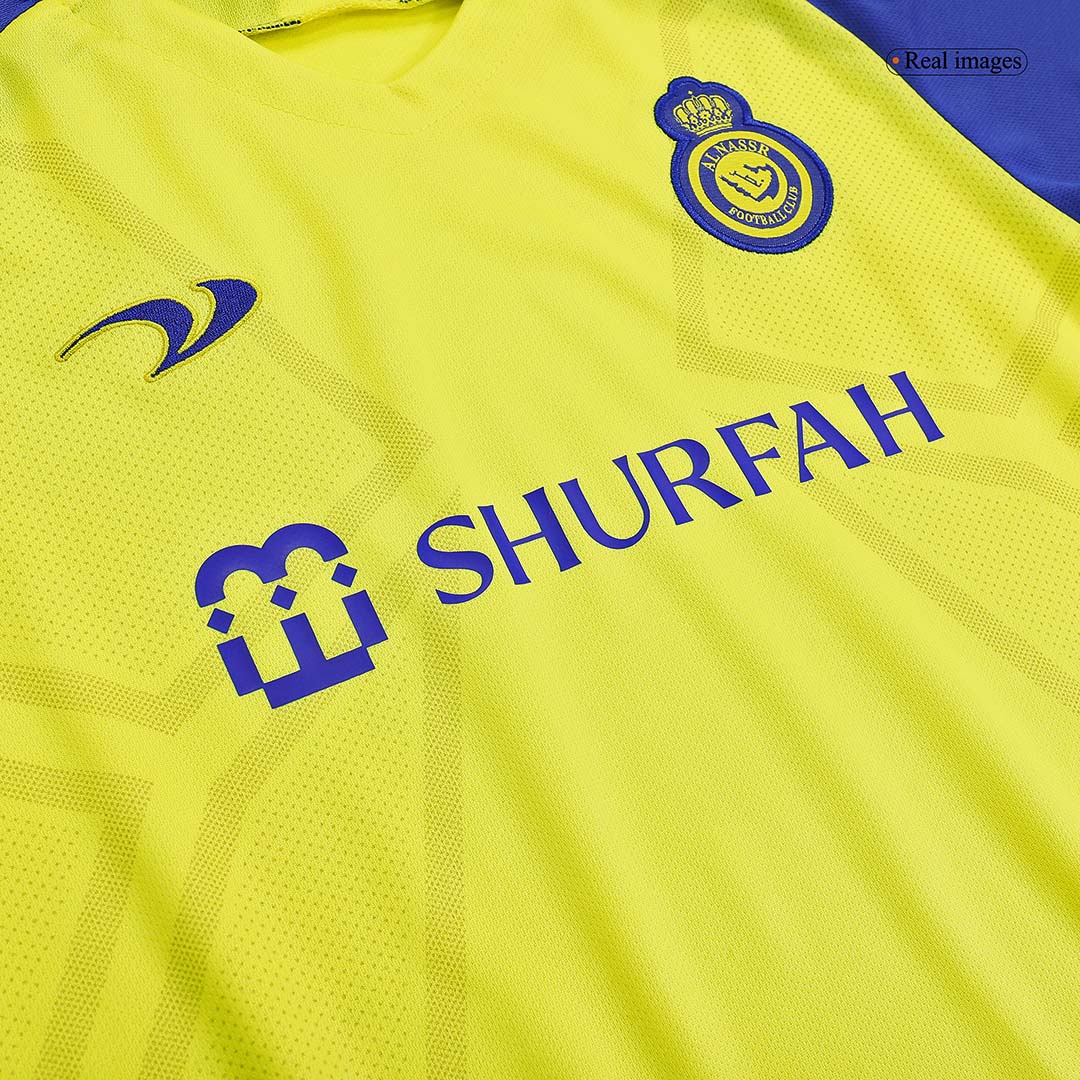 Al Nassr FC 22/23 Away Kids(Youth) Kit - Zorrojersey- Professional