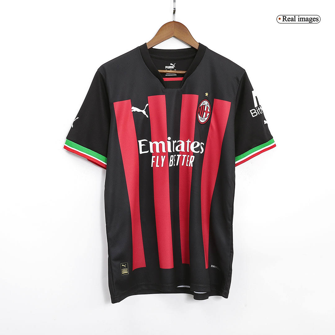 AC Milan Home 22 23 Season Football Jersey –