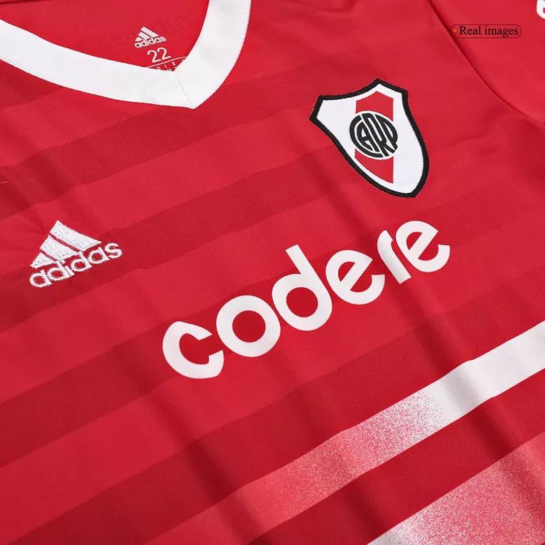 River Plate Away Jersey Kit 2022/23 Kids(Jersey+Shorts) - gojersey