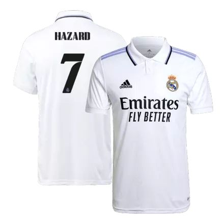 Real Madrid HAZARD #7 Home Jersey 2022/23 - gojerseys
