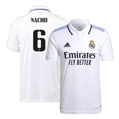 Real Madrid NACHO #6 Home Jersey 2022/23 - gojersey