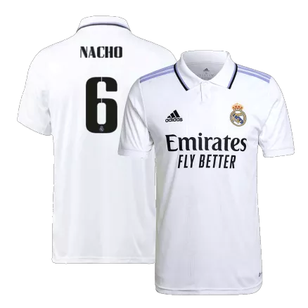 Real Madrid NACHO #6 Home Jersey 2022/23 - gojerseys