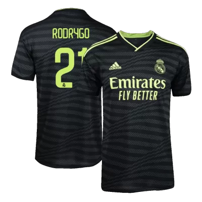 Real Madrid RODRYGO #21 Third Away Jersey 2022/23 - gojersey