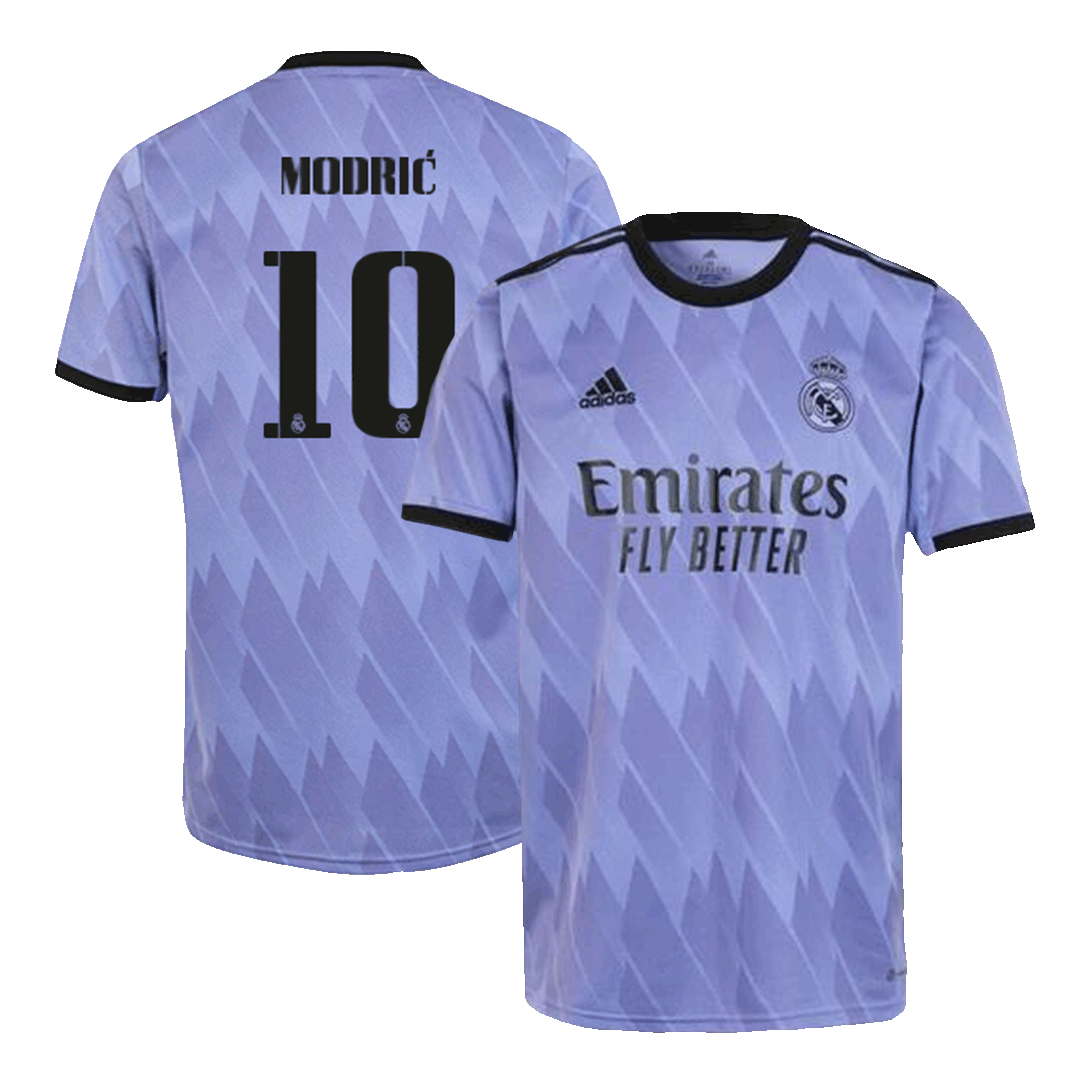 Real Madrid Away Shirt 2022-23 - Womens with Modric 10 printing