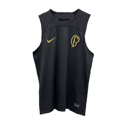Corinthians Sleeveless Training Jersey 2023/24 - Black - gojersey
