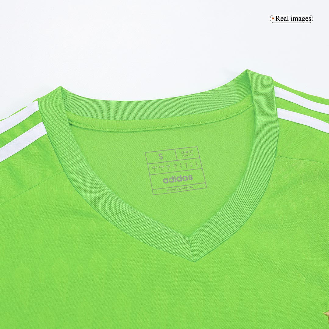 Buy Argentina Green Goalkeeper Jersey 2022/23