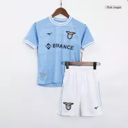 Lazio Home Jersey Kit 2022/23 Kids(Jersey+Shorts) - goaljerseys