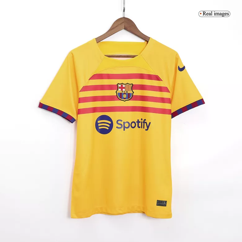 Barcelona Fourth Away Jersey Kit 2022/23 (Jersey+Shorts) - gojersey