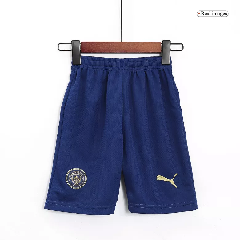 Manchester City Jersey Kit 2022/23 Kids(Jersey+Shorts) - Chinese New Year - gojersey
