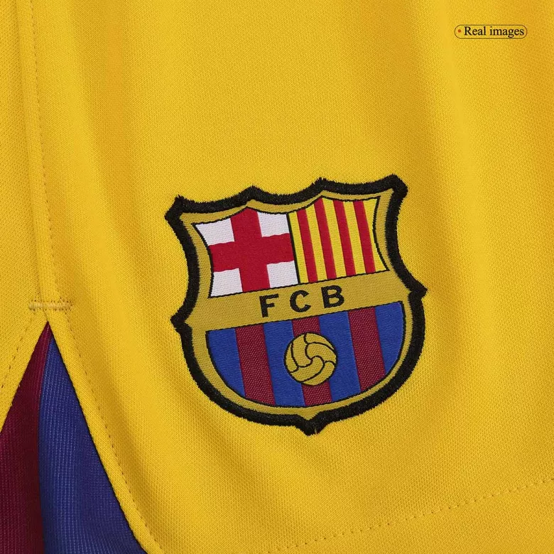 Barcelona Fourth Away Soccer Shorts 2022/23 - gojersey
