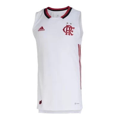 CR Flamengo Sleeveless Training Jersey 2023/24 - White - gojersey