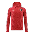 Sao Paulo FC Hoodie Jacket 2022/23 Red - goaljerseys