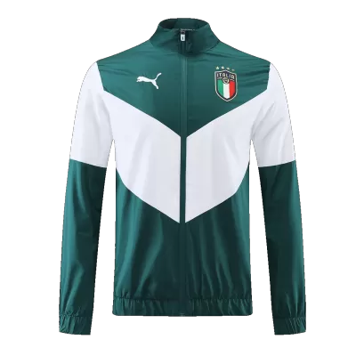 Italy Windbreaker 2022 - Green&White - gojersey