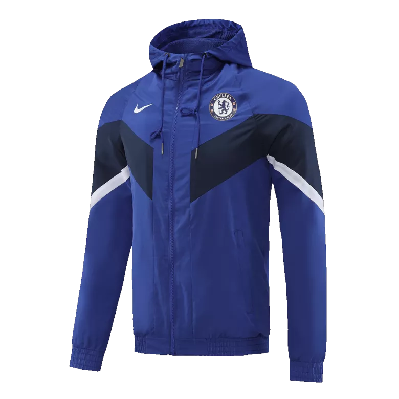 Chelsea Hoodie Jacket 2022/23 Blue - gojersey