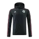 CR Flamengo Hoodie Jacket 2022/23 Black - gojerseys