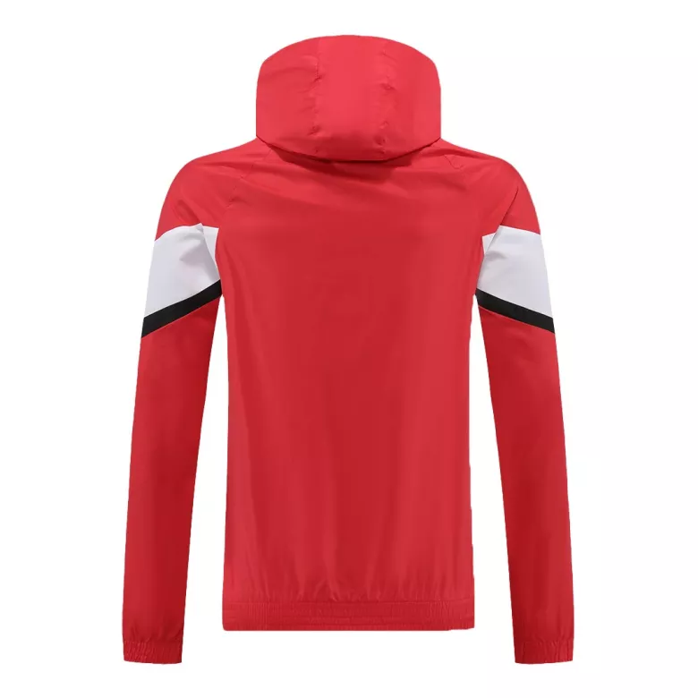 Atletico Madrid Hoodie Jacket 2022/23 Red&White - gojersey