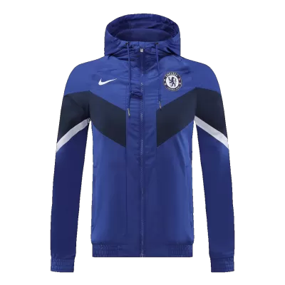 Chelsea Hoodie Jacket 2022/23 Blue - gojersey