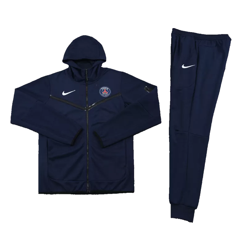 PSG Hoodie Sweatshirt Kit 2022/23 - Navy (Top+Pants) - gojersey