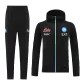 Napoli Hoodie Sweatshirt Kit 2022/23 - Black (Top+Pants) - goaljerseys