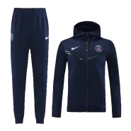 PSG Hoodie Sweatshirt Kit 2022/23 - Navy (Top+Pants) - goaljerseys