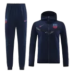 Barcelona Hoodie Sweatshirt Kit 2022/23 - Navy (Top+Pants) - goaljerseys